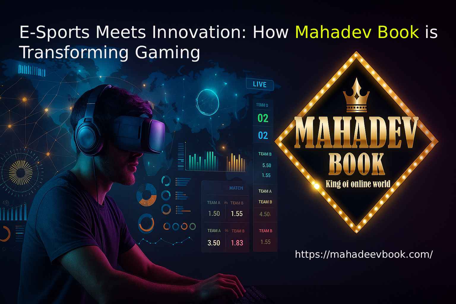 Mahadev Book E-Sports Banner